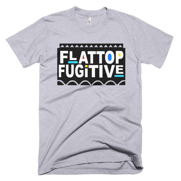 Grey Flattop Sitcom Short Sleeve T-Shirt