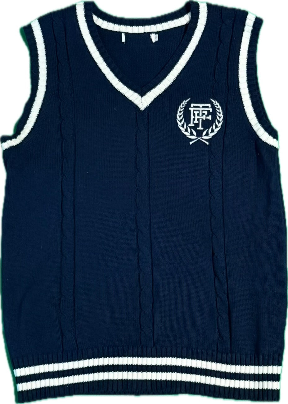 FTF Heritage Cable Knit Vest