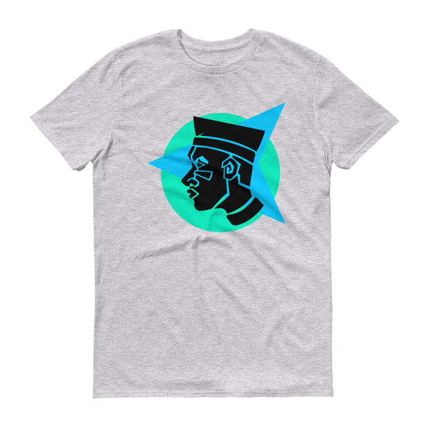 Heather Gray Flattop Fugitive Triangle Short Sleeve T-Shirt